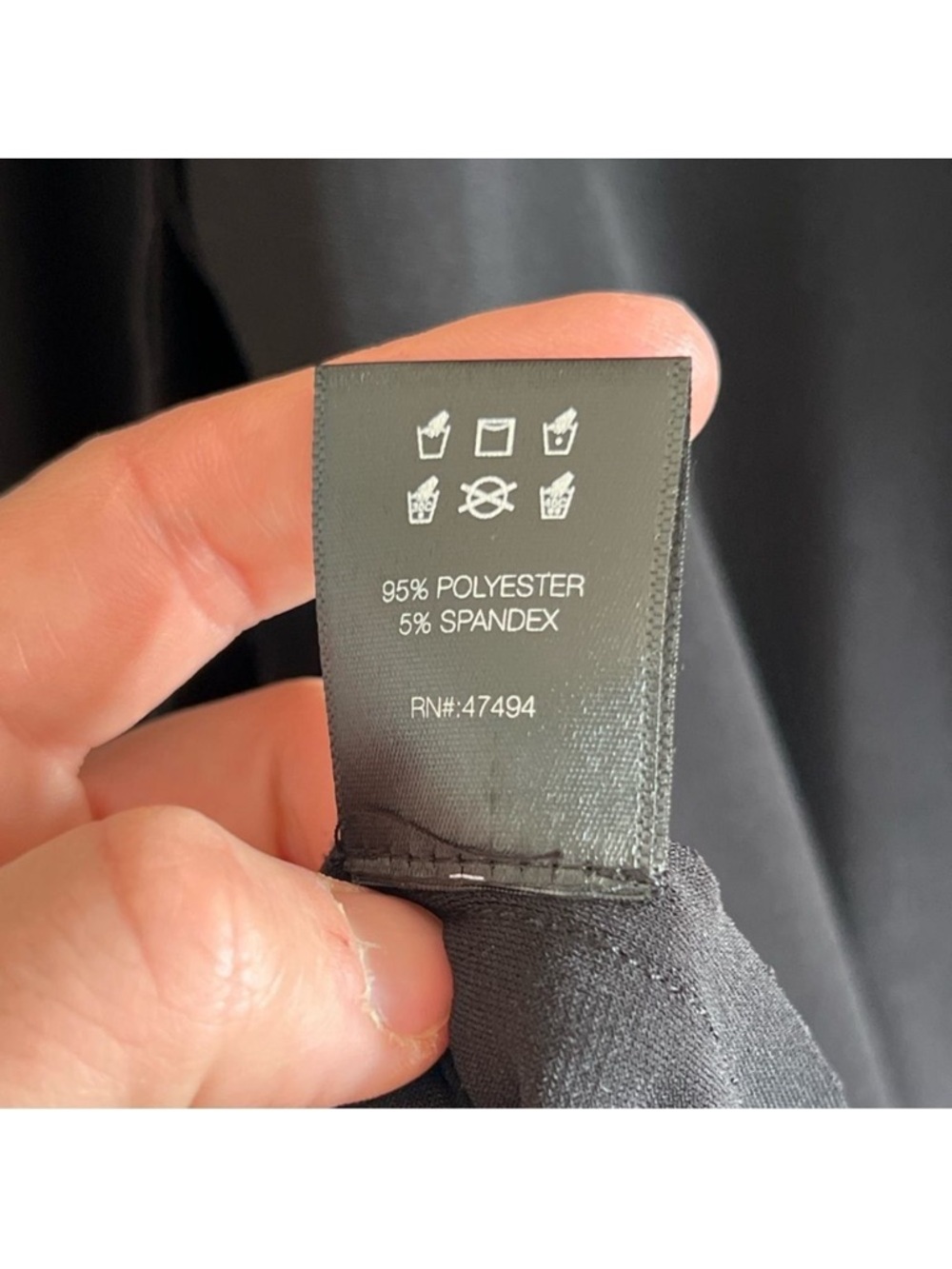 Norma Kamali Black Shirt Dress - Picture 12 of 13